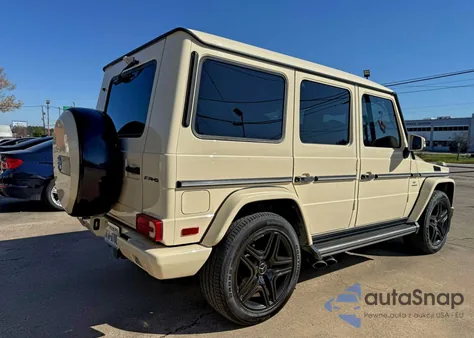 2015 Mercedes-Benz G 63 Amg z USA, uszkodzony, nr VIN WDCYC7DF9FX234021
